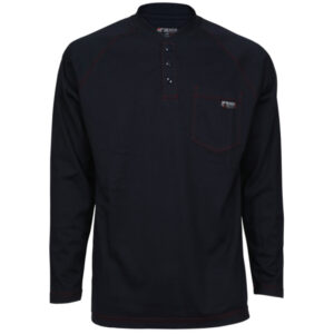 FR Flame Resistant Henley Work Shirt