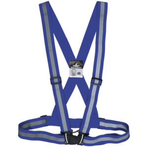 Hi-Visibility Blue Reflective Sash