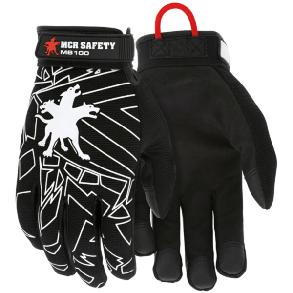 Synthetic Leather Palm Mechanics Work Gloves