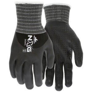 Bi-Polymer Nitrile Dotted Work Gloves