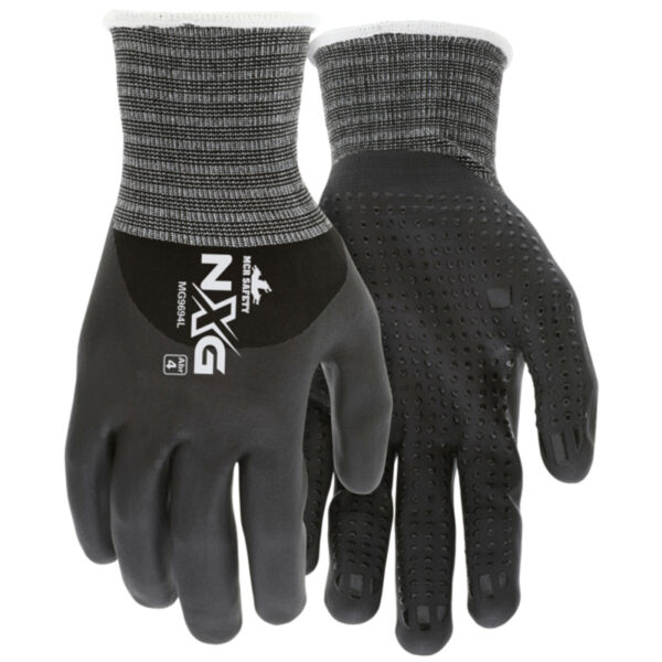 Bi-Polymer Nitrile Dotted Work Gloves