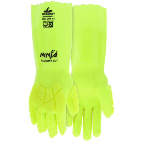 PVC Coated Cut Resistant Work Gloves