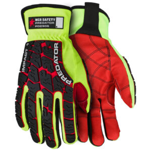 Mechanics Work Gloves TPR Back