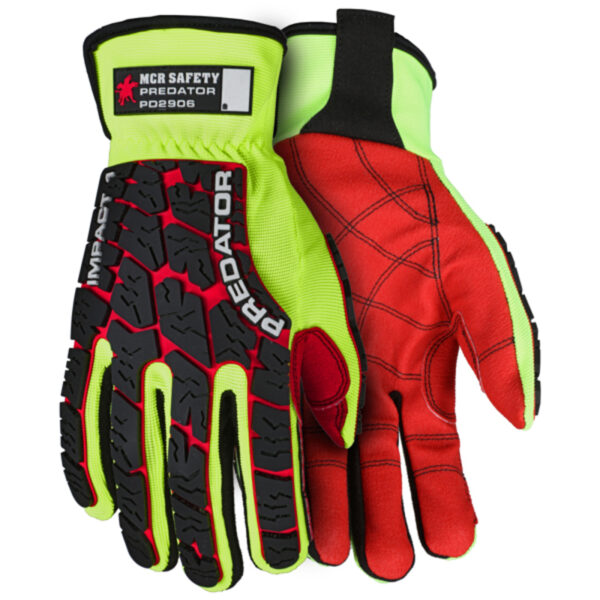 Mechanics Work Gloves TPR Back
