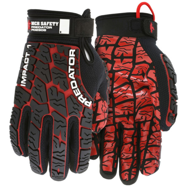 Mechanics Work Gloves TPR Back