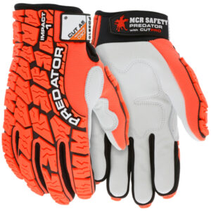Mechanics Work Gloves TPR Back