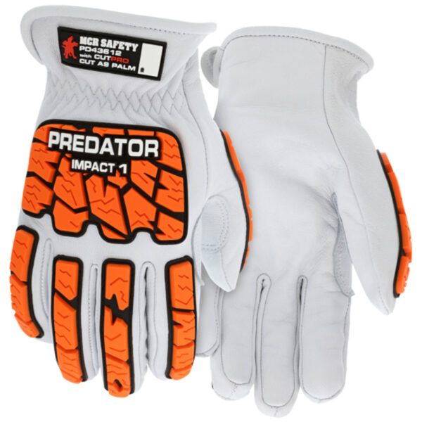 Mechanics Leather Work Gloves