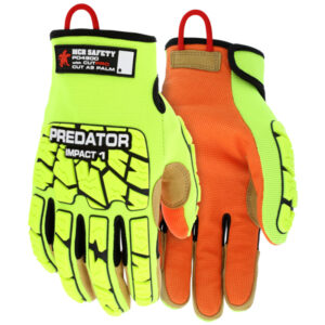 Mechanics Leather Cut Resistant Work Gloves