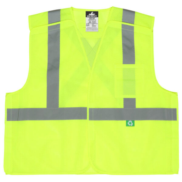 Class 2 Recycled Safety Vest Break Away