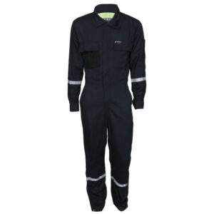 Flame Resistant Navy Work Coveralls