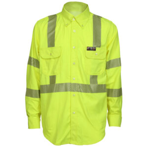 Flame Resistant FR Hi-Vis Work Shirt