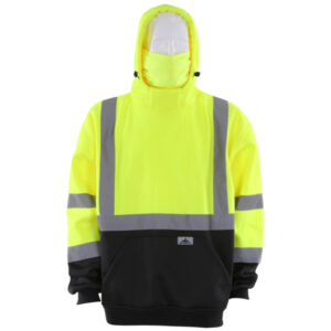 Hi Vis Pullover Hooded Sweatshirt
