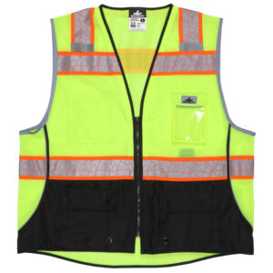 Class 2 Lime Mesh Surveyor Safety Vest