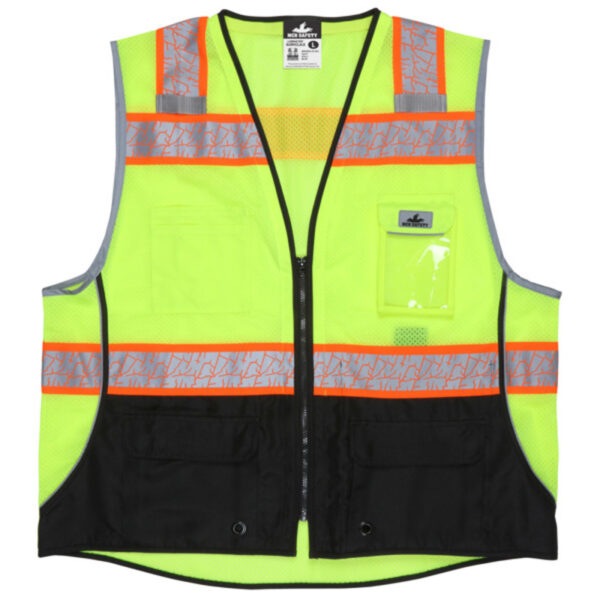 Class 2 Lime Mesh Surveyor Safety Vest