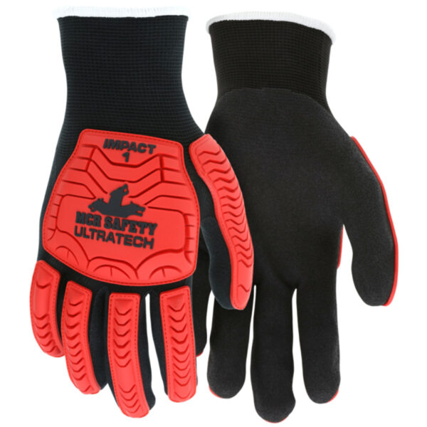 Impact Resistant Mechanics Work Gloves