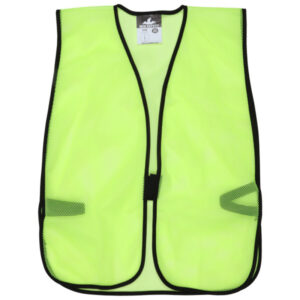 Lime Yellow Hi-Visibility Mesh Safety Vest