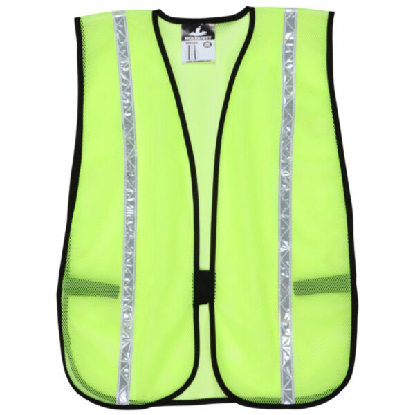 Reflective High Visibility Fluorescent Lime Safety Vest