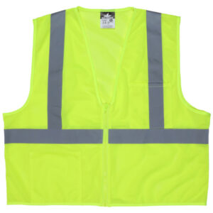 Class 2 Mesh Lime Safety Vest