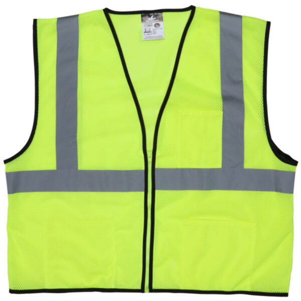 Class 2 Mesh Lime Safety Vest