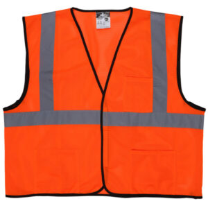 Class 2 Mesh Orange Safety Vest