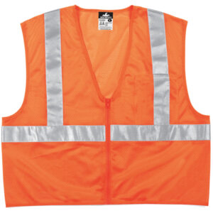 Class 2 Mesh Orange Safety Vest