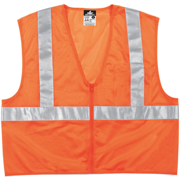Class 2 Mesh Orange Safety Vest