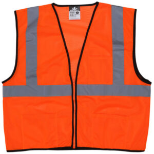 Class 2 Mesh Orange Safety Vest