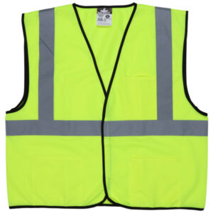 Class 2 Solid Lime Safety Vest