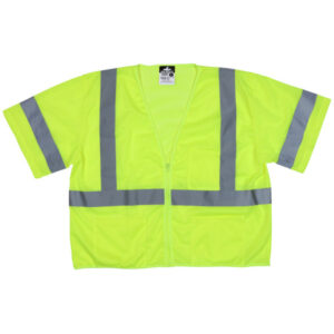 Class 3 Mesh Lime Safety Vest