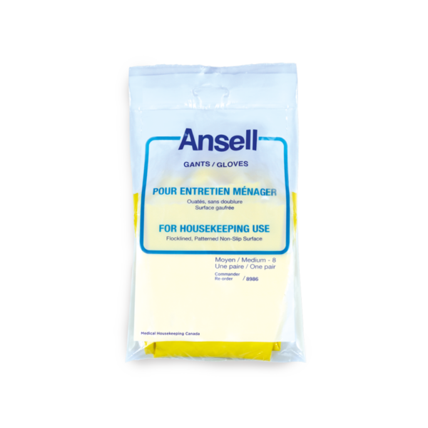 This re-usable, general purpose glove offers excellent tear resistance to withstand the rigors of routine cleaning whilst featuring a soft-flock