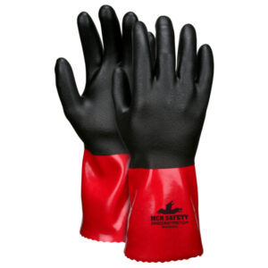 PVC Nitrile Coated Work Gloves
