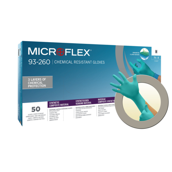 Thinnest Chemical Resistant Synthetic Composite Disposable Glove