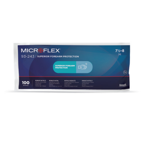 Disposable Nitrile Glove with 15.6" Extended Cuff