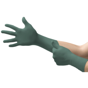 Flock Lined Disposable Nitrile Glove