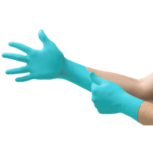 Aloe & Chamomile Coated Nitrile Exam Glove