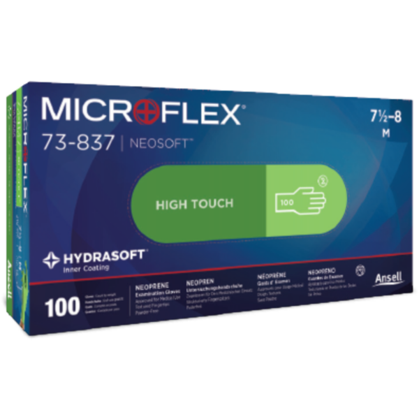 Neoprene Exam Glove with HYDRASOFT™ Moisturizing Technology