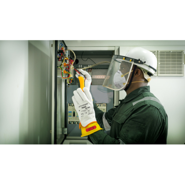 Flexible and durable electrical safety gloves, protecting workers with fitted comfort