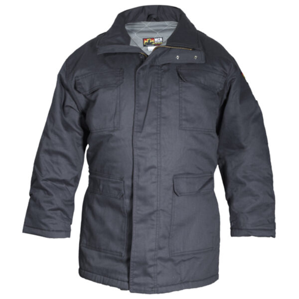 Gray Flame Resistant Insulated FR Jacket