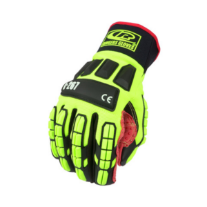 Heavy-duty, oil-resistant impact gloves with a Silicone Dot® palm for enhanced grip