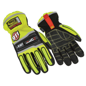 Extrication gloves with TPR impact protection and a waterproof, breathable Hipora® barrier