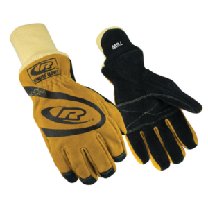 Structural Fire Glove made of Cowhide Leather and extended wrist protection.