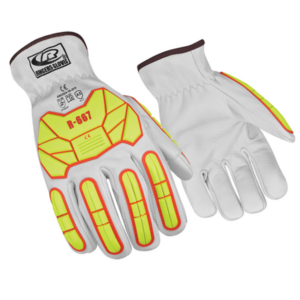 Leather comfort with impact and 360 cut protection.