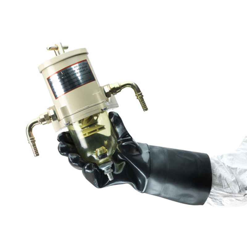 Resists a wide range of oils, acids, caustics and solvents