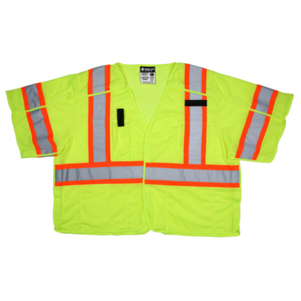 Class 3 Mesh Lime Safety Vest