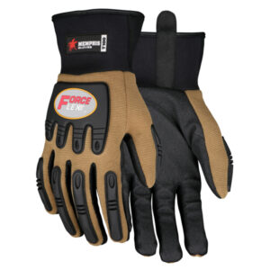 Mechanics Work Gloves TPR Back of Hand