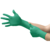 Powdered Disposable Nitrile Glove with Enhanced Chemical Splash Protection