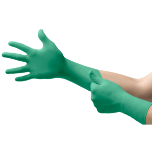 Extended Cuff Disposable Nitrile Glove with Enhanced Chemical Splash Protection