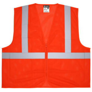Class 2 Mesh Orange Safety Vest