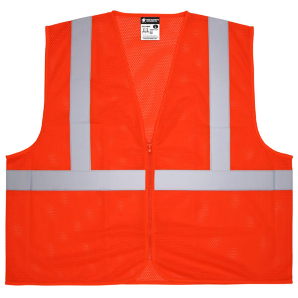 Class 2 Mesh Orange Safety Vest