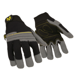Mechanic's Anti-Vibe glove with dual-layered synthetic Anti-Vibe padded palm and EVA padded knuckle